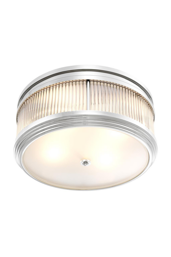 Round Silver Flush Mount | Eichholtz Rousseau | Eichholtz Miami