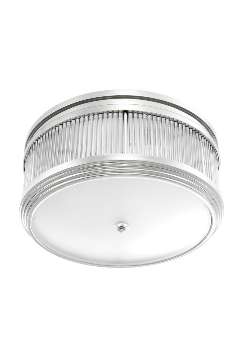 Round Silver Flush Mount | Eichholtz Rousseau | Eichholtz Miami