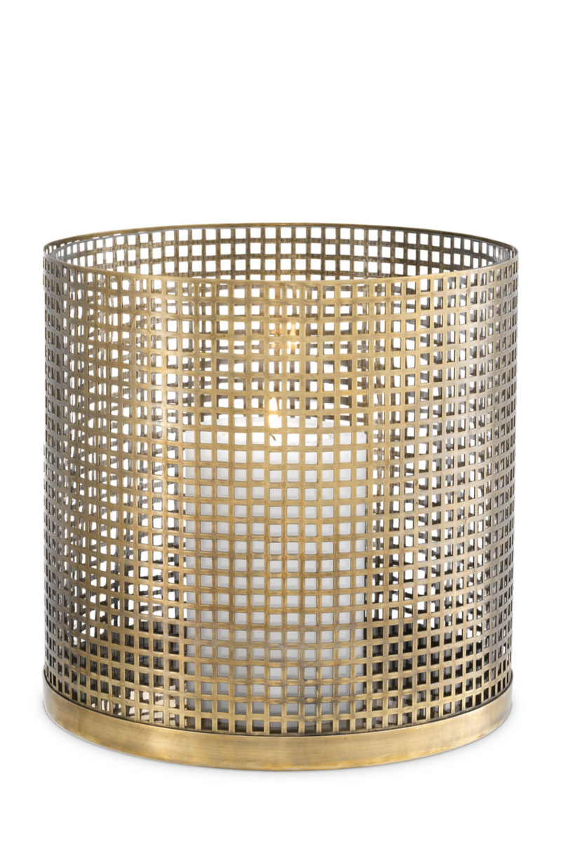 Vintage Brass Hurricane | Eichholtz Sterling | Eichholtz Miami