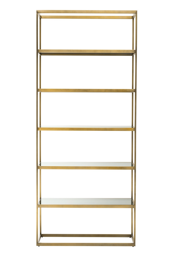 5 Shelf Brass Cabinet | Eichholtz Omega | Eichholtzmiami.com
