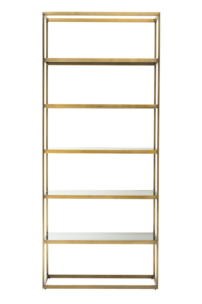 5 Shelf Brass Cabinet | Eichholtz Omega | Eichholtzmiami.com