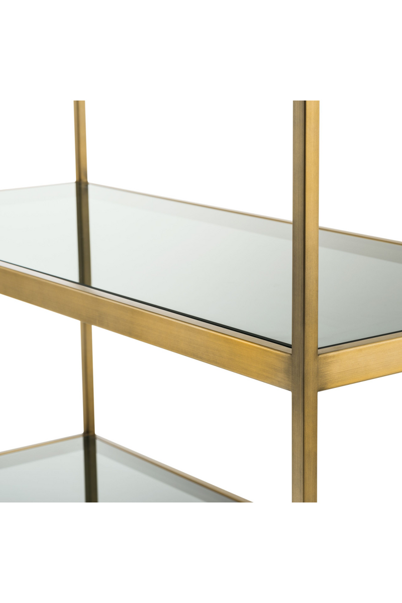 5 Shelf Brass Cabinet | Eichholtz Omega | Eichholtzmiami.com