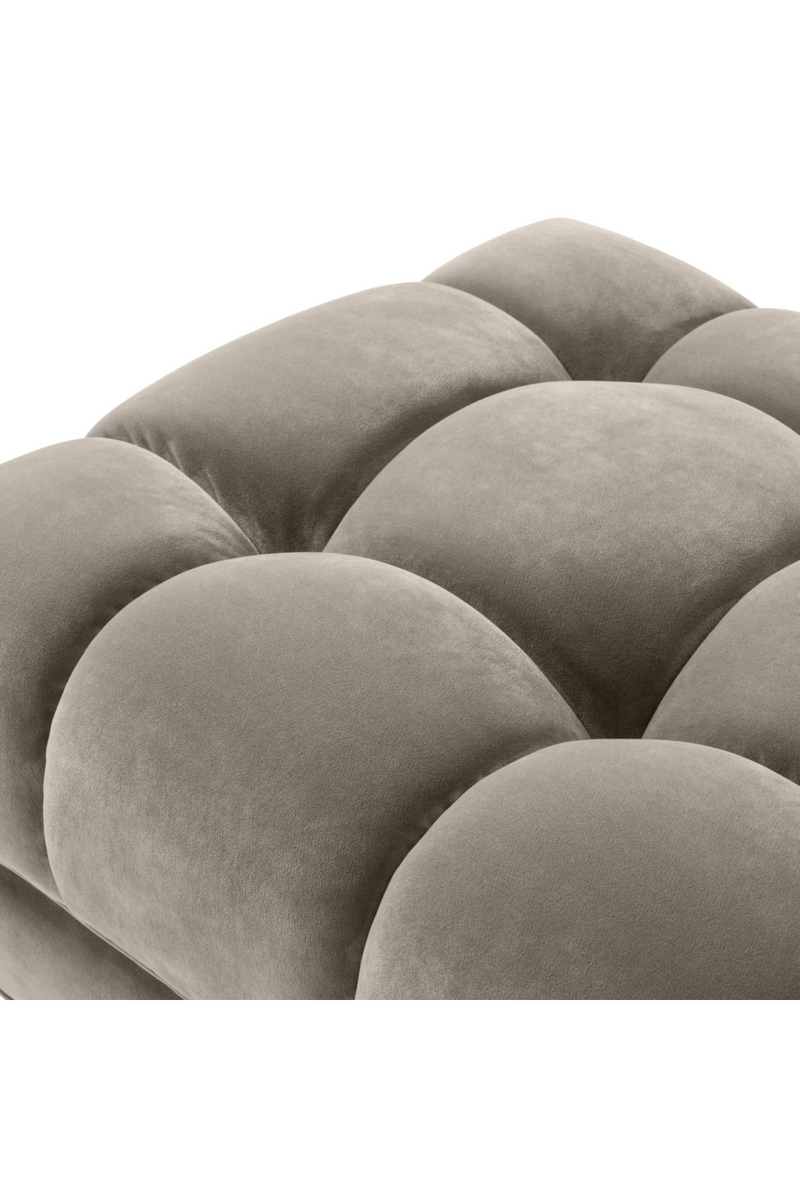 Greige Tufted Upholstered Bench | Eichholtz Sienna | Eichholtz Miami