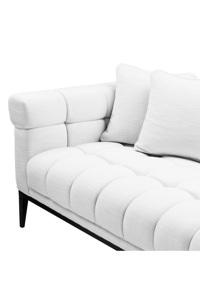 White Tufted Sofa | Eichholtz Aurelio | Eichholtzmiami.com