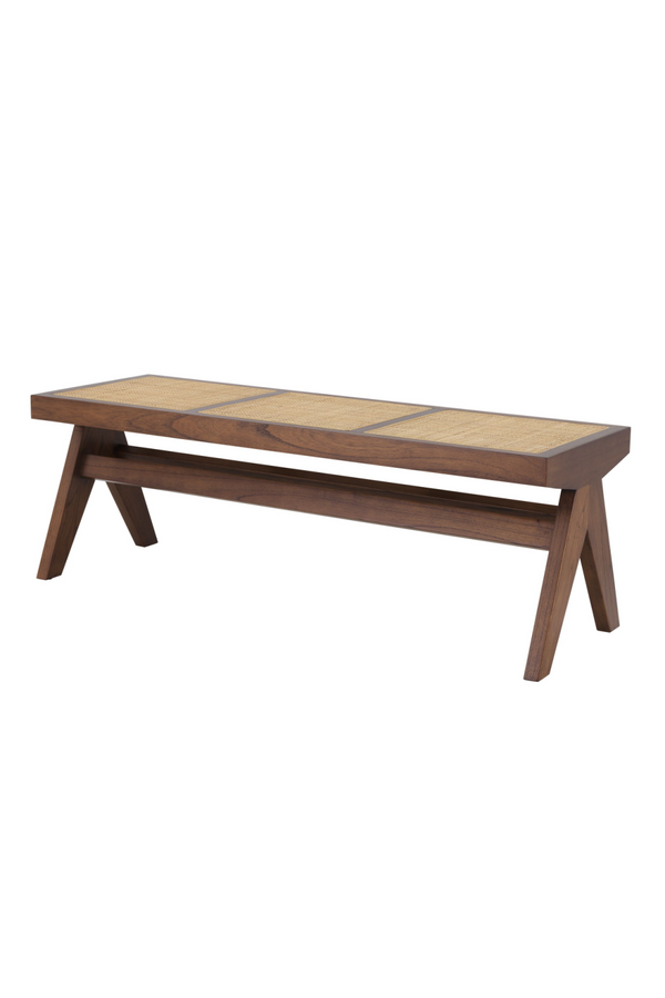Brown Rattan Bench | Eichholtz Arnaud | #1 Eichholtz Retailer