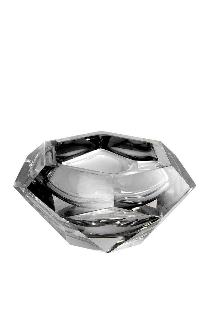 Gray Crystal Glass Bowl | Eichholtz Las Hayas | Eichholtz Miami