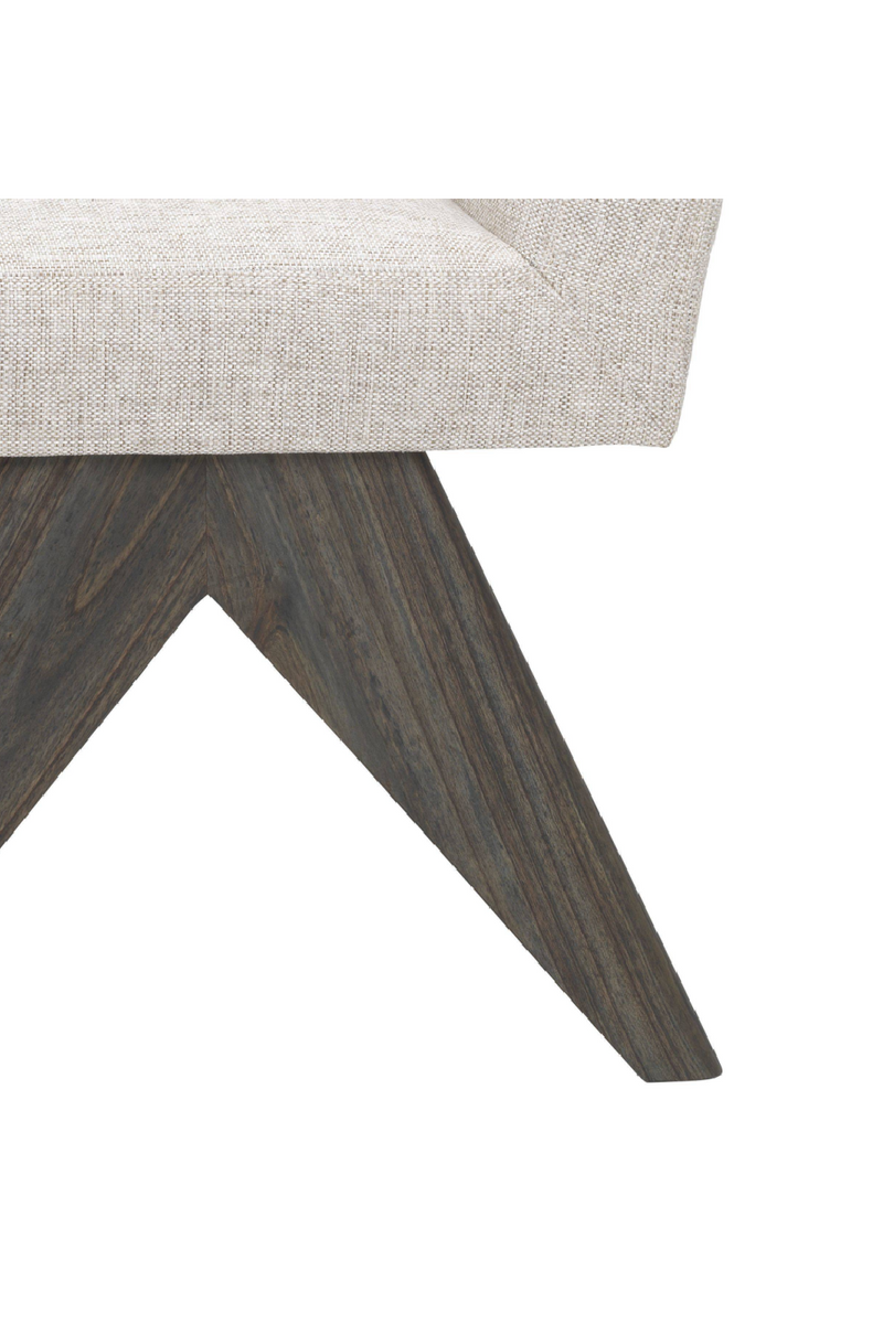 Beige V-Leg Dining Chair | Eichholtzmiami.com