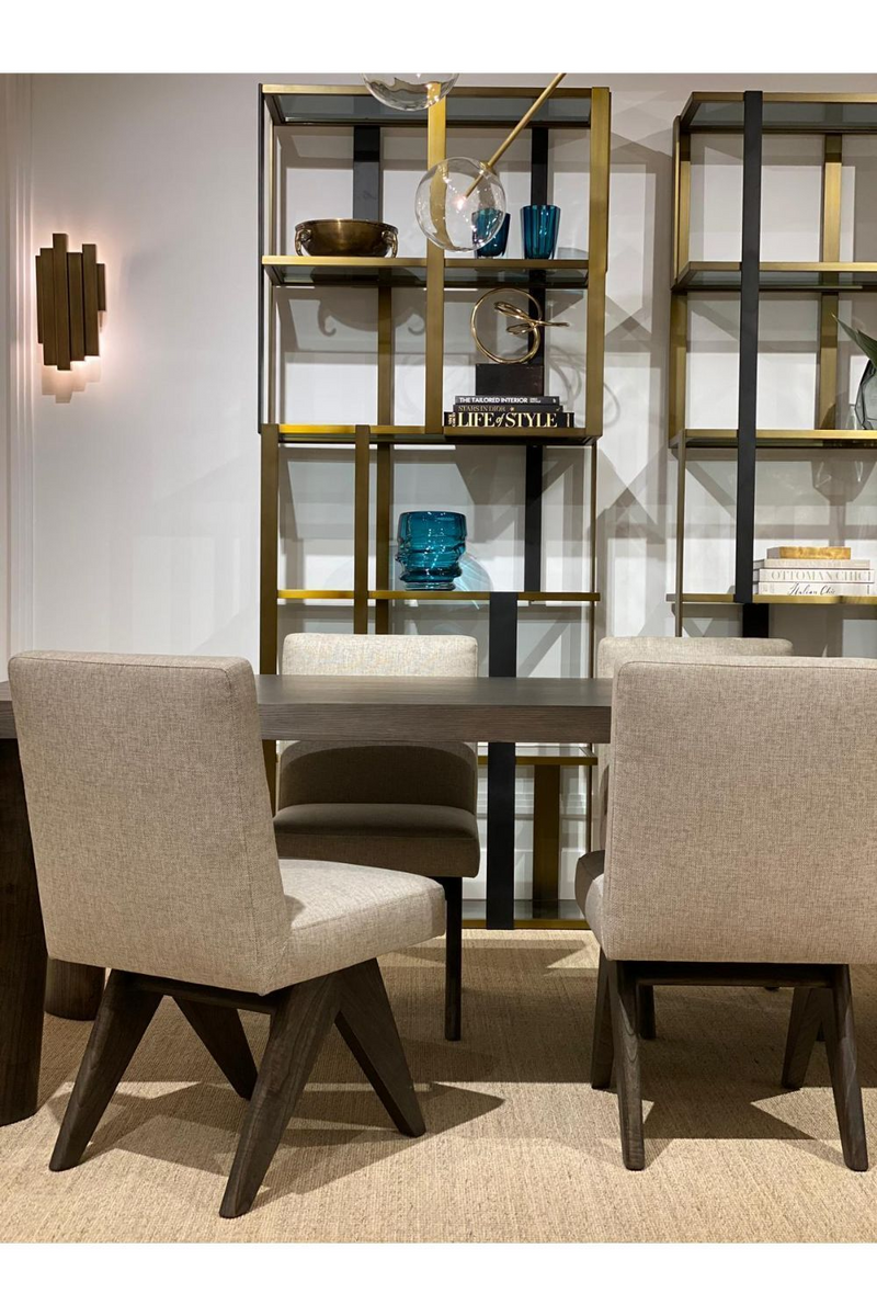 Beige V-Leg Dining Chair | Eichholtzmiami.com