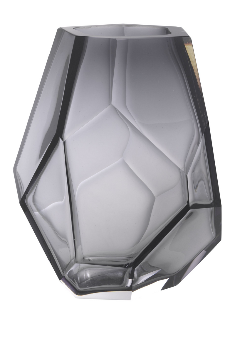 Gray Handblown Glass Vase | Eichholtz Martina | Eichholtz Miami