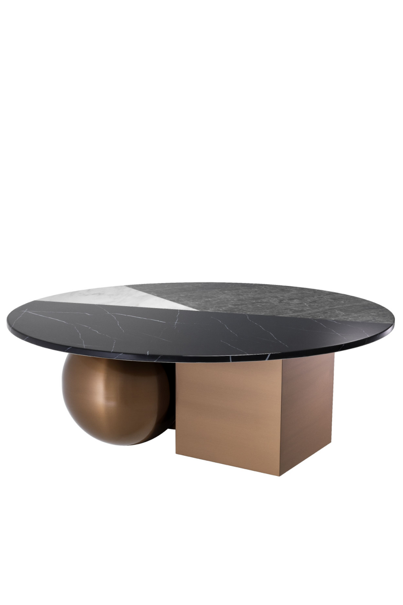 Copper Marble Coffee Table | Eichholtz Tricolori | Eichholtz Miami