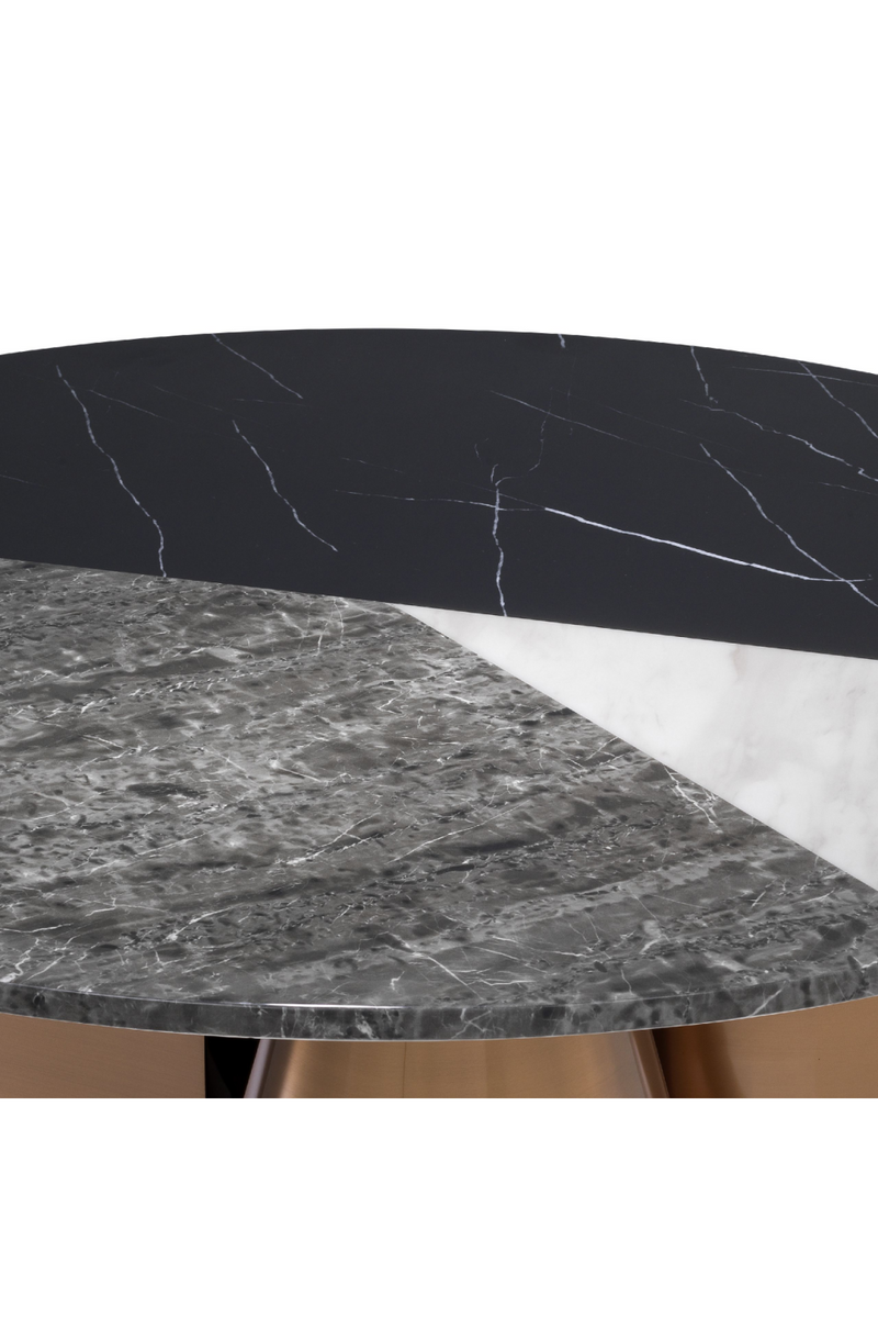 Copper Marble Coffee Table | Eichholtz Tricolori | Eichholtz Miami