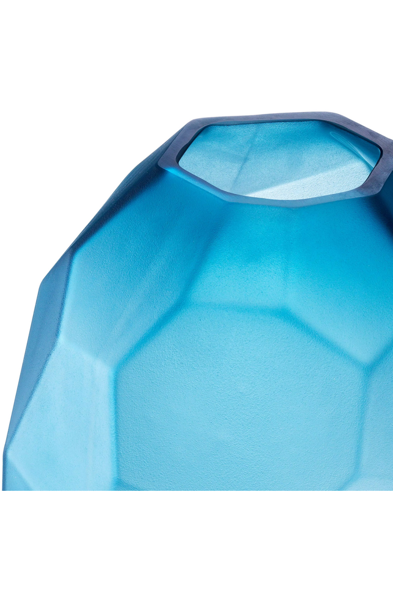 Gorgeous Blue Hand Blown Glass Vase - Eichholtz Fly L | Eichholtzmiami.com
