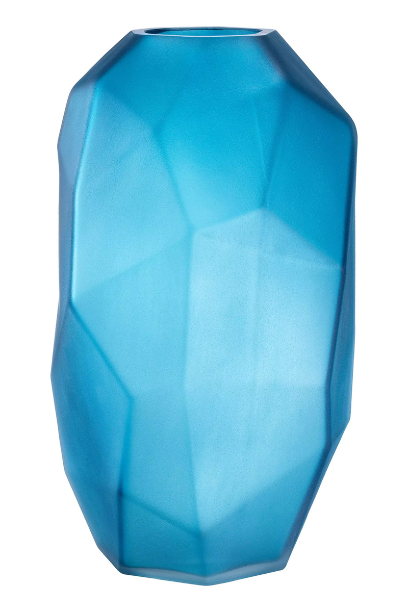Blue Hand Blown Glass Vase | Eichholtz Fly S | Eichholtzmiami.com