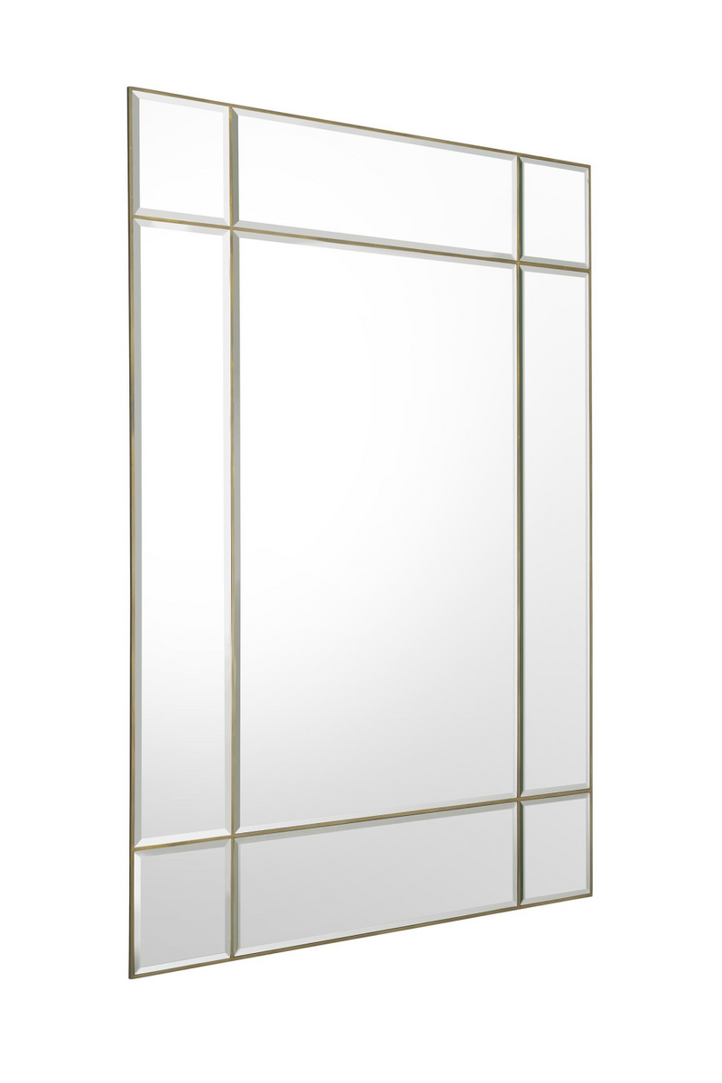 Brass Framed Bevelled Mirror XL | Eichholtz Beaumont | Eichholtz Miami