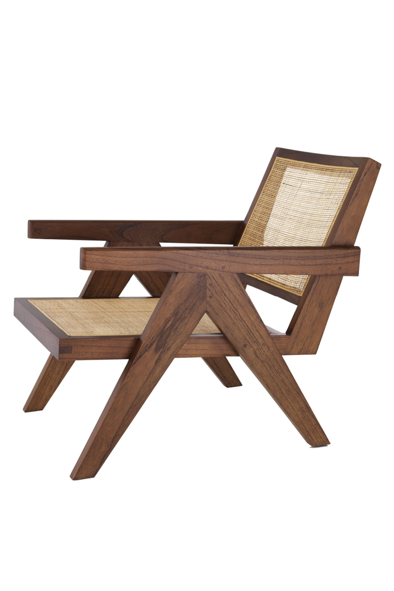 Brown Rattan Lounge Armchair | Eichholtz Aristide | Eichholtzmiami.com