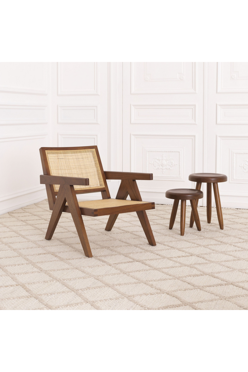 Brown Rattan Lounge Armchair | Eichholtz Aristide | Eichholtzmiami.com