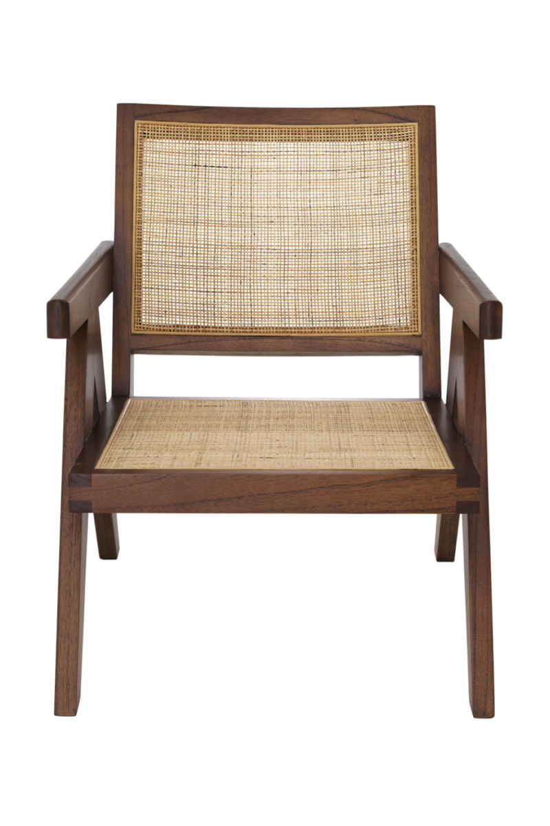 Brown Rattan Lounge Armchair | Eichholtz Aristide | Eichholtzmiami.com