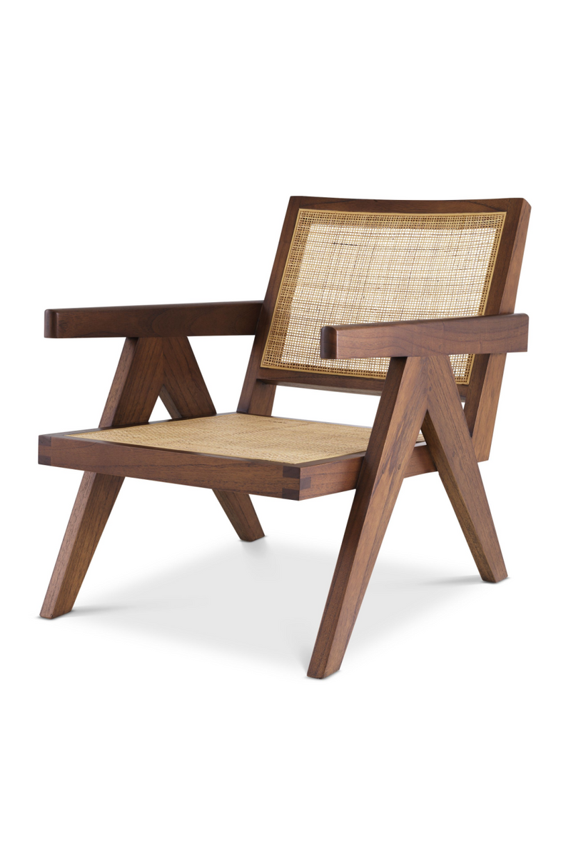 Brown Rattan Lounge Armchair | Eichholtz Aristide | Eichholtzmiami.com