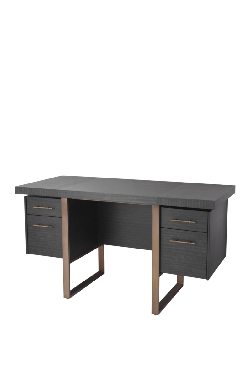 Charcoal Oak Desk | Eichholtz Canova | Eichholtz Miami