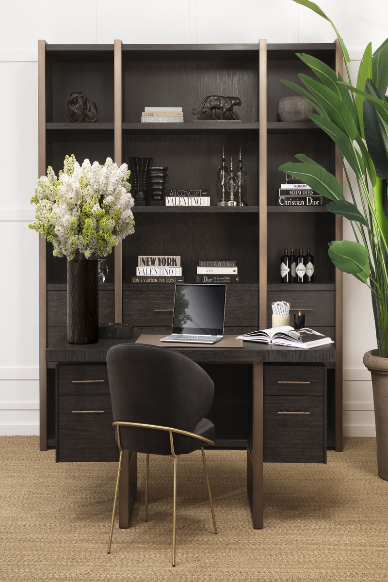 Charcoal Oak Desk | Eichholtz Canova | Eichholtz Miami