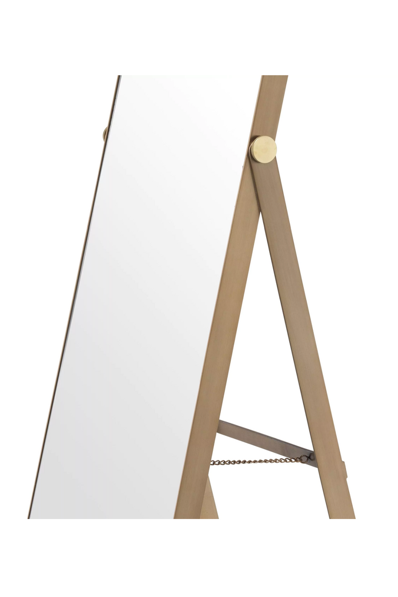 Brass Full Length Floor Mirror | Eichholtz Hardwick | Eichholtzmiami.com