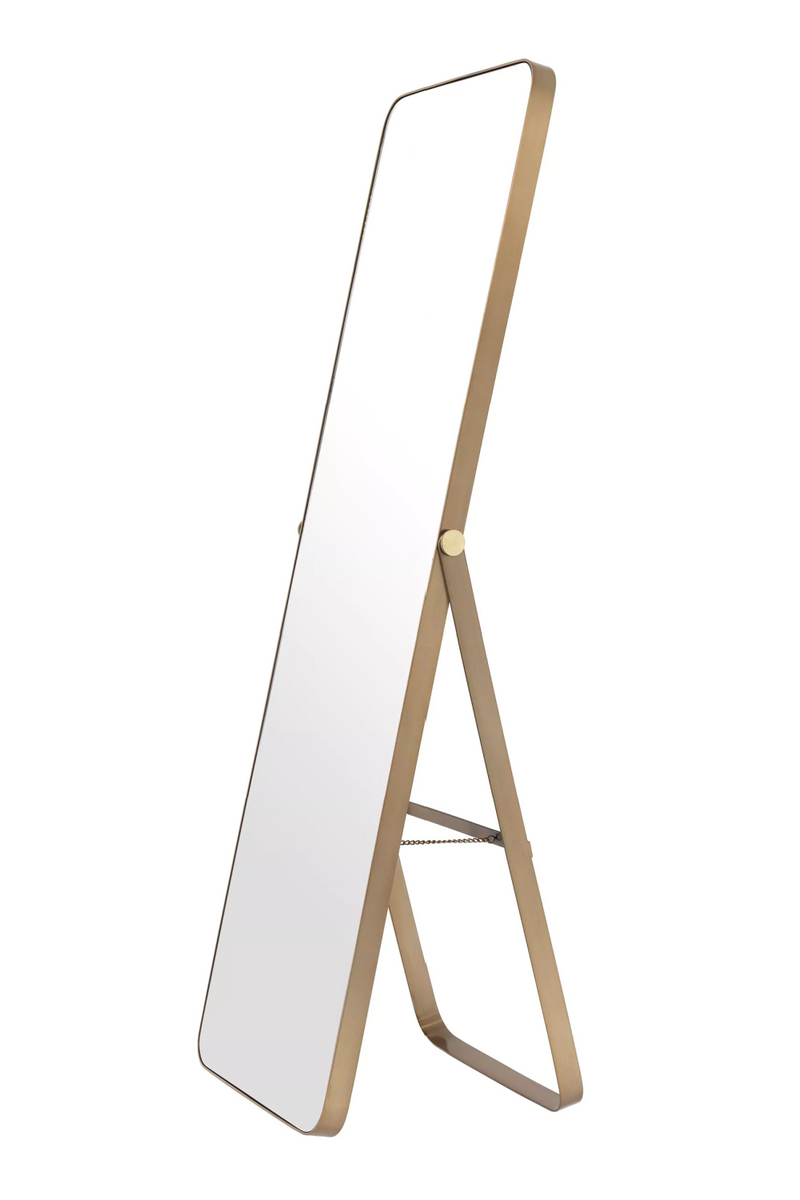 Brass Full Length Floor Mirror | Eichholtz Hardwick | Eichholtzmiami.com