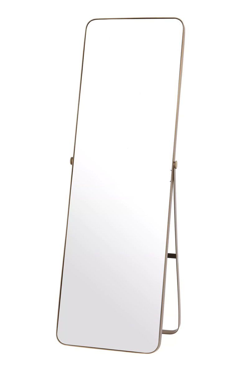 Brass Full Length Floor Mirror | Eichholtz Hardwick | Eichholtzmiami.com