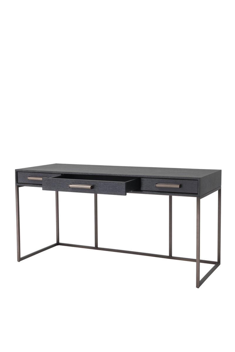Minimalist Charcoal Desk | Eichholtz Larsen | Eichholtz Miami