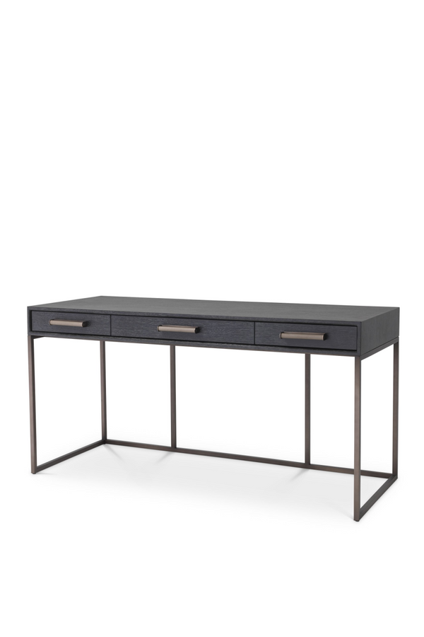 Minimalist Charcoal Desk | Eichholtz Larsen | Eichholtz Miami