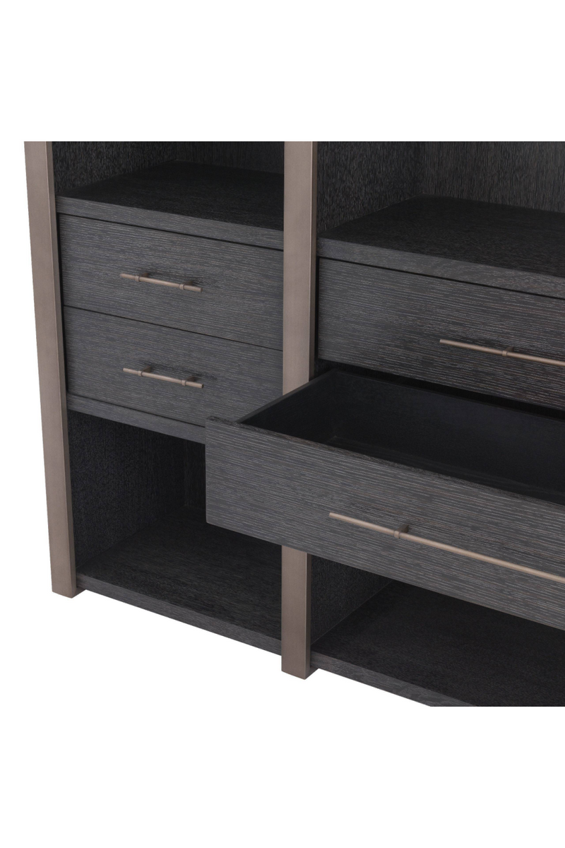 Gray Oak Shelving Cabinet | Eichholtz Canova | Eichholtzmiami.com