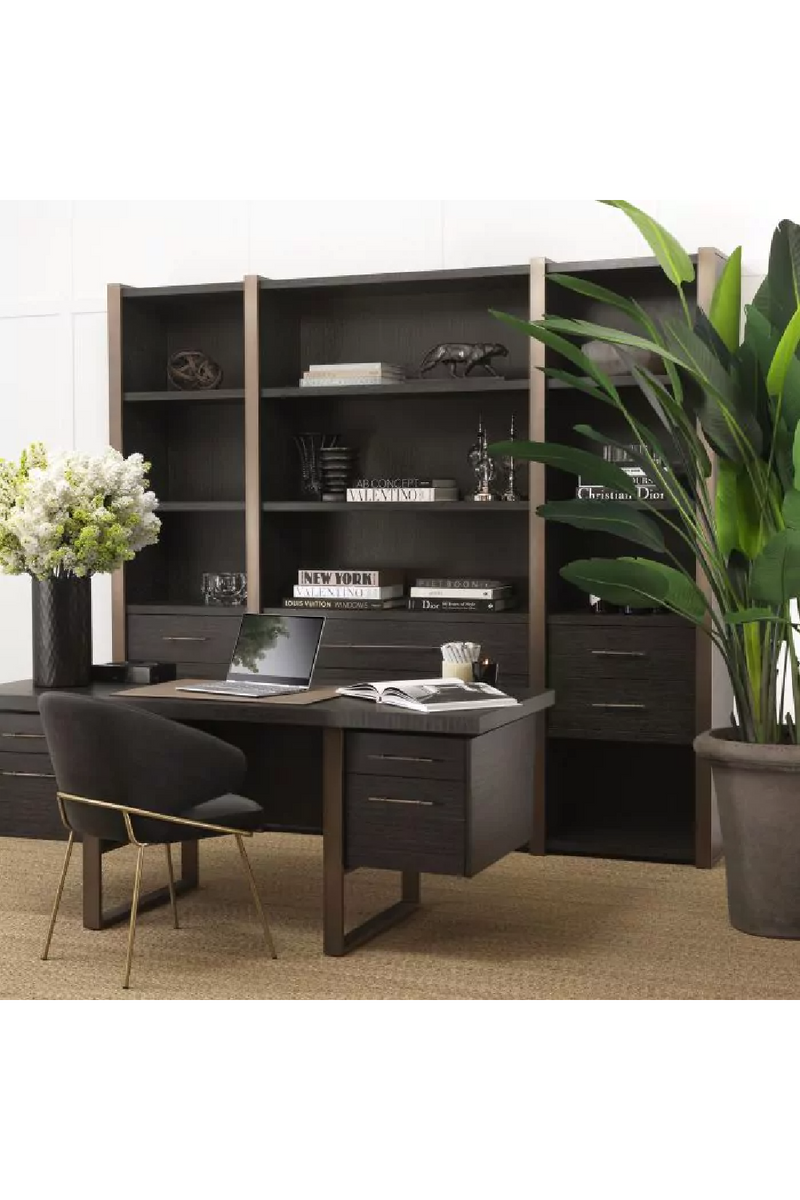 Gray Oak Shelving Cabinet | Eichholtz Canova | Eichholtzmiami.com