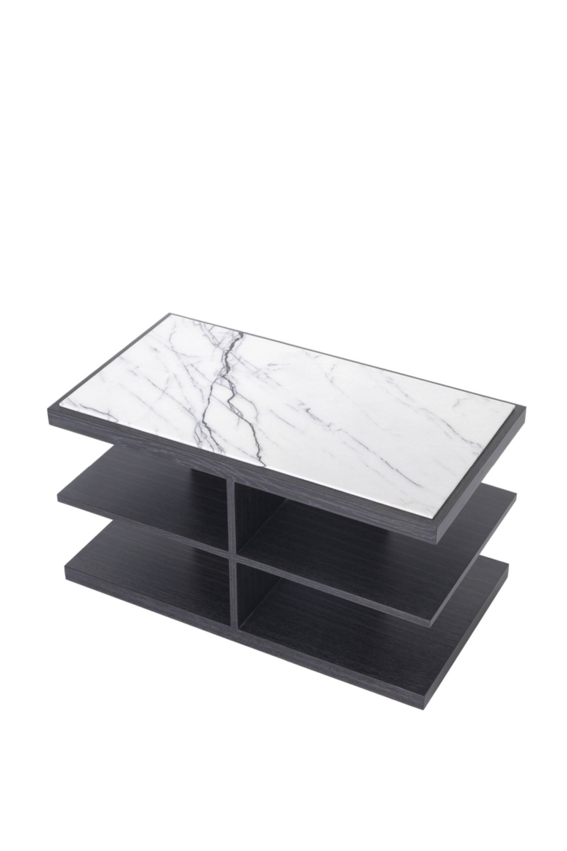 Wooden Marble Top Side Table | Eichholtz Miguel | Eichholtzmiami.com