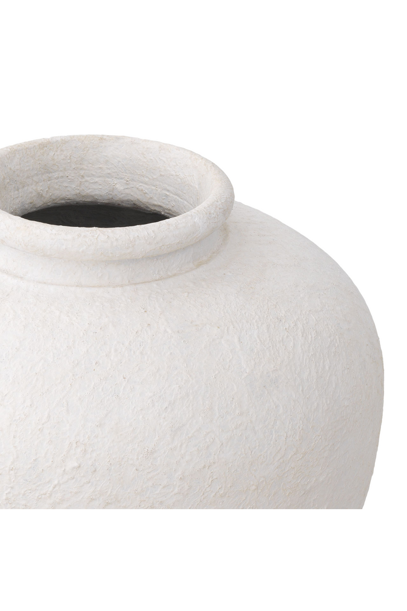 Matte White Clay Vase | Eichholtz Reine L | Eichholtz Miami