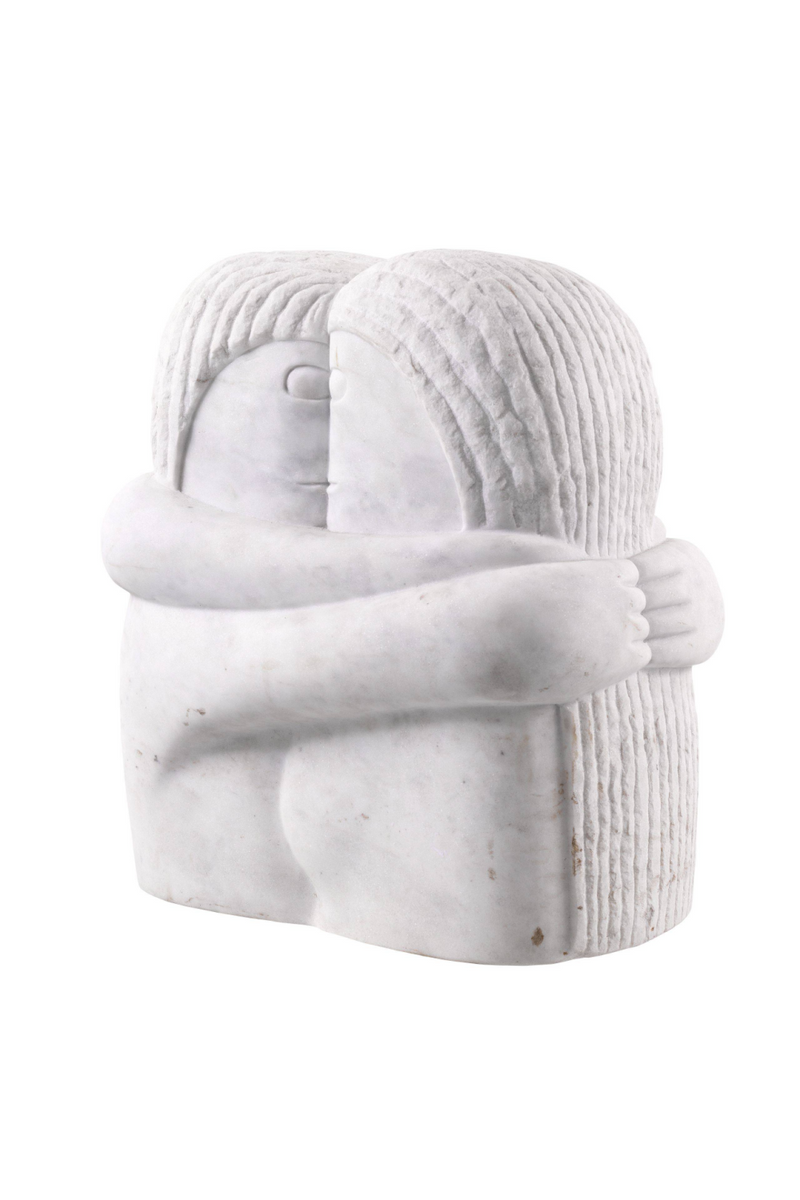 White Marble Statue | Eichholtz Object Love Couple | Eichholtz Miami