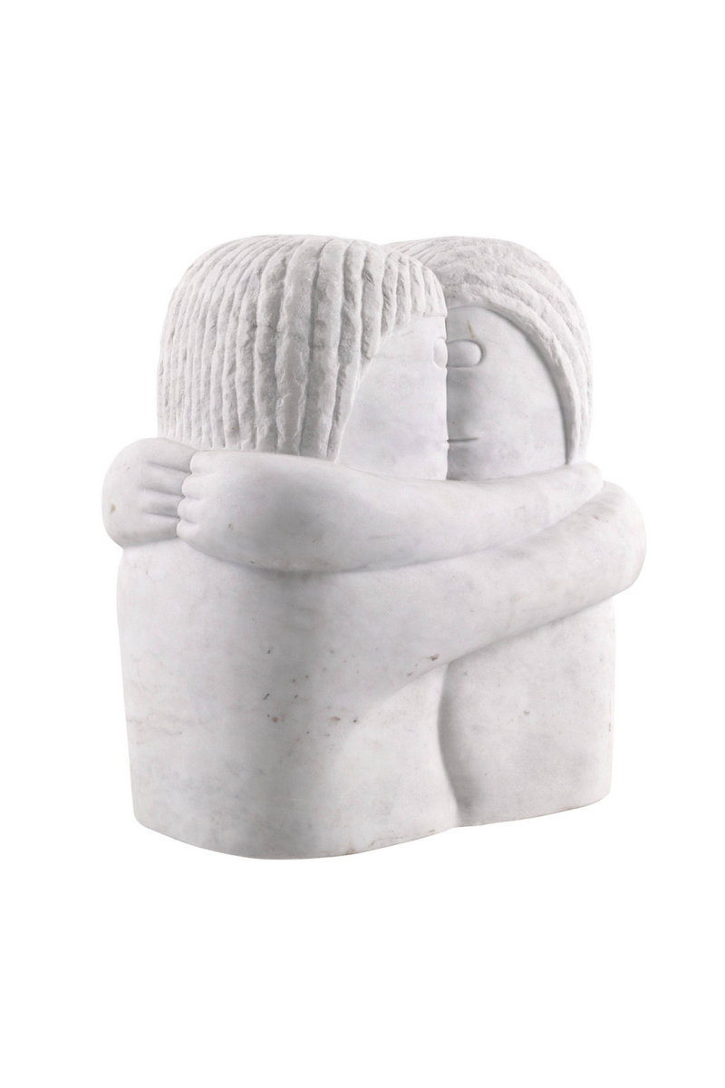 White Marble Statue | Eichholtz Object Love Couple | Eichholtz Miami