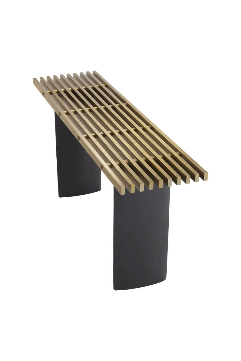 Brushed Brass Finish Console Table | Eichholtz Vauclair | Eichholtzmiami.com