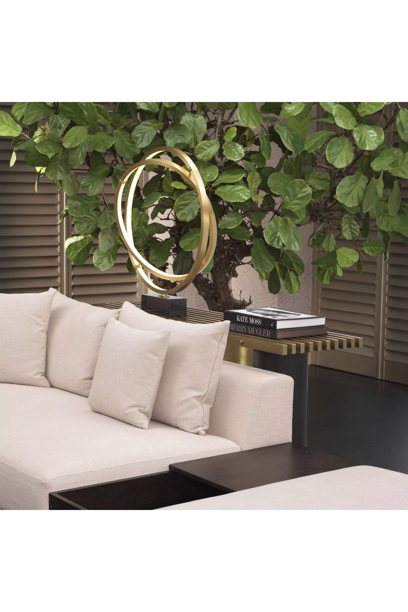 Brushed Brass Finish Console Table | Eichholtz Vauclair | Eichholtzmiami.com