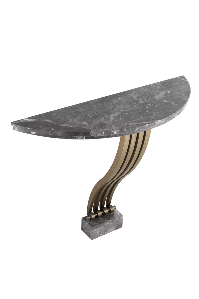 Brass Marble Black Console Table | Eichholtz Renaissance | Eichholtz Miami