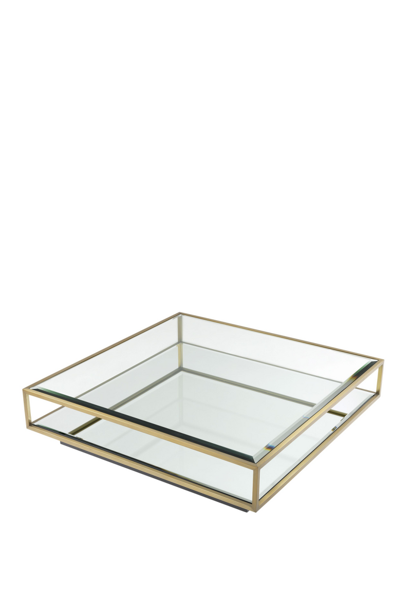 Brass Pedestal Coffee Table | Eichholtz Tortona L | Eichholtz Miami