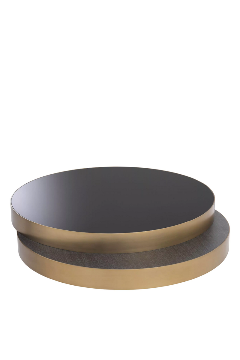 Brass Stacked Coffee Table | Eichholtz Griffith | Eichholtz Miami