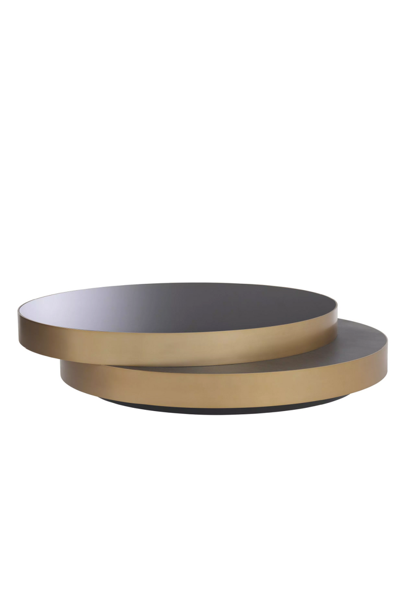 Brass Stacked Coffee Table | Eichholtz Griffith | Eichholtz Miami