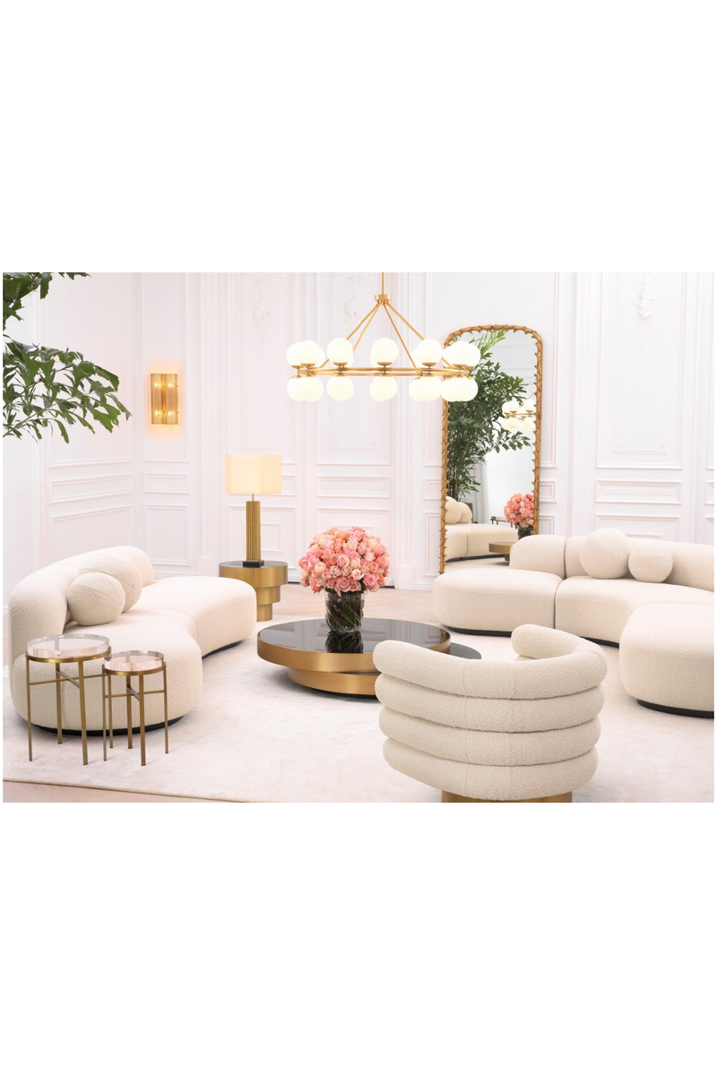 Brass Stacked Coffee Table | Eichholtz Griffith | Eichholtz Miami