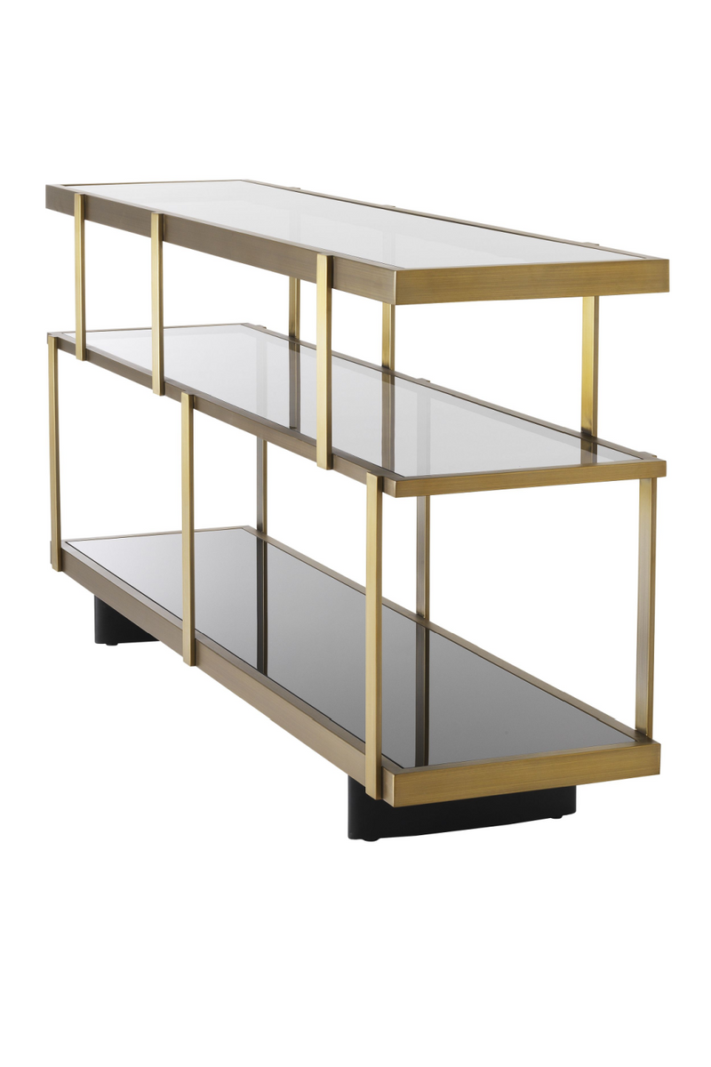 Brass Shelving Media Unit | Eichholtz Nesto | Eichholtzmiami.com