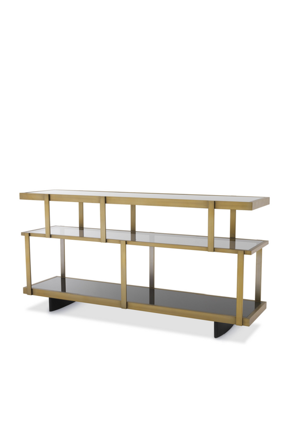 Brass Shelving Media Unit | Eichholtz Nesto | Eichholtzmiami.com