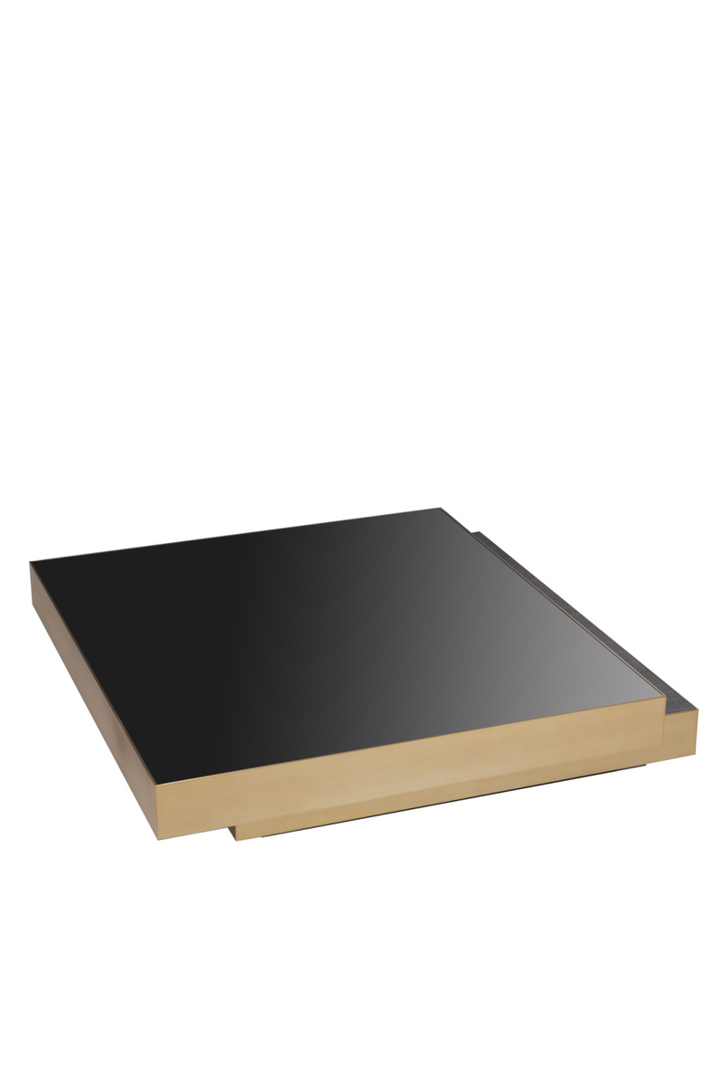 Brass Stacked Coffee Table | Eichholtz Shelton | Eichholtz Miami