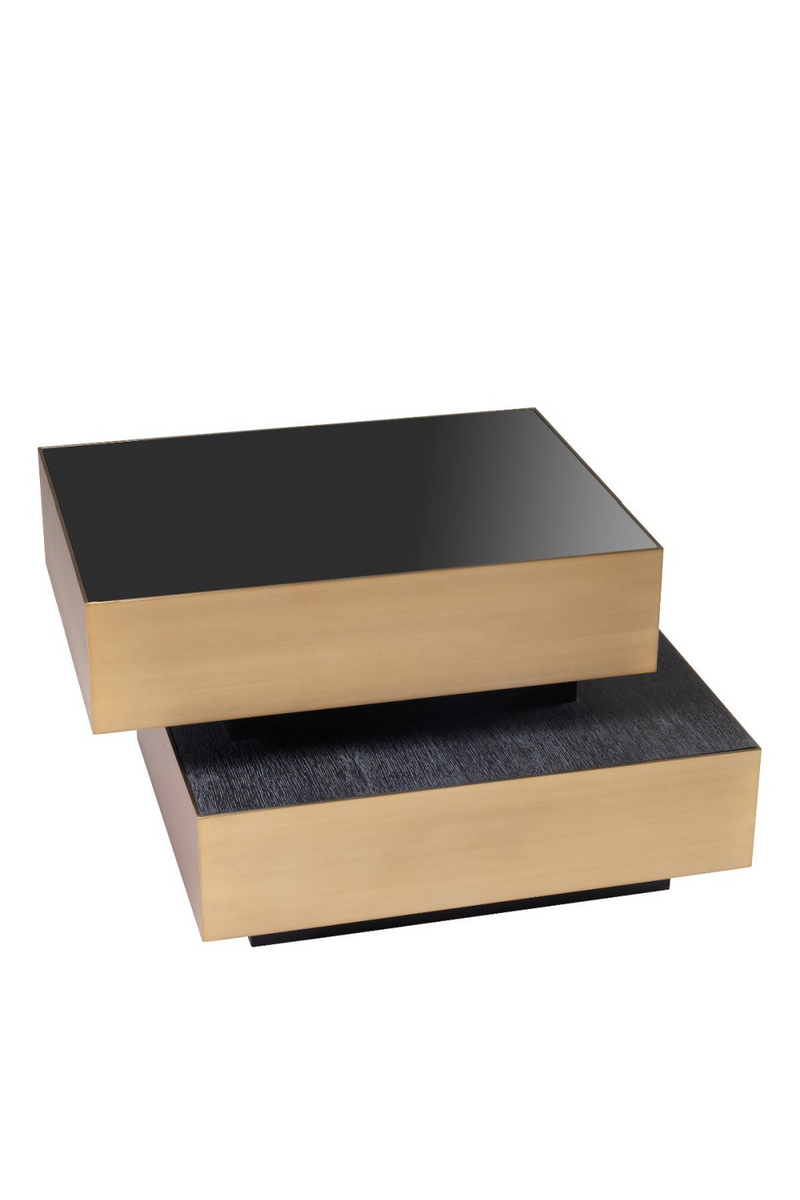 Brass Stacked Side Table | Eichholtz Shelton | Eichholtz Miami