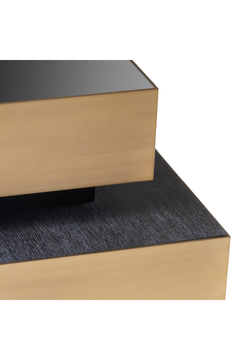 Brass Stacked Side Table | Eichholtz Shelton | Eichholtz Miami