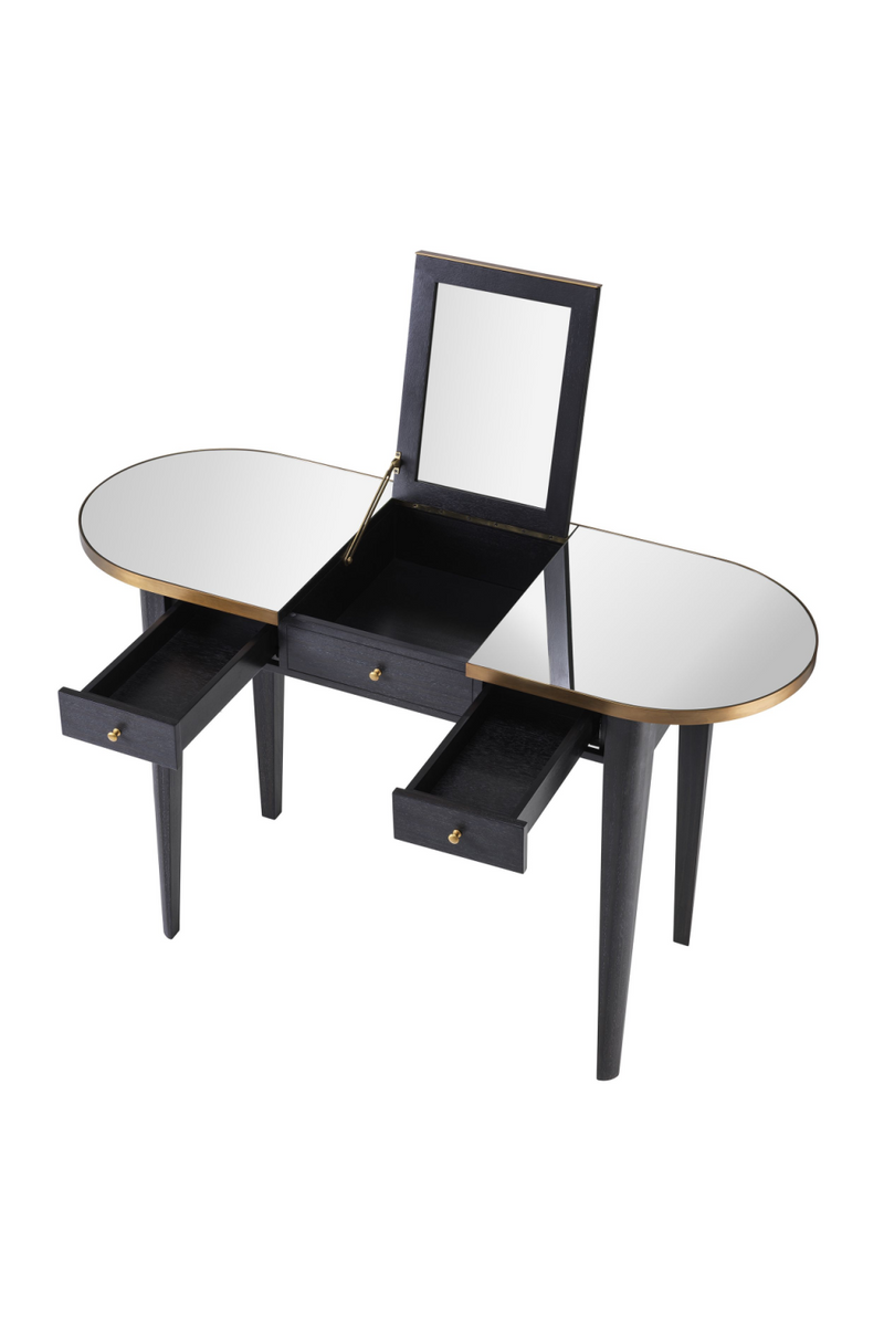 Gray Oak Flip-Up Dressing Table | Eichholtz Toulouse | Eichholtz Miami
