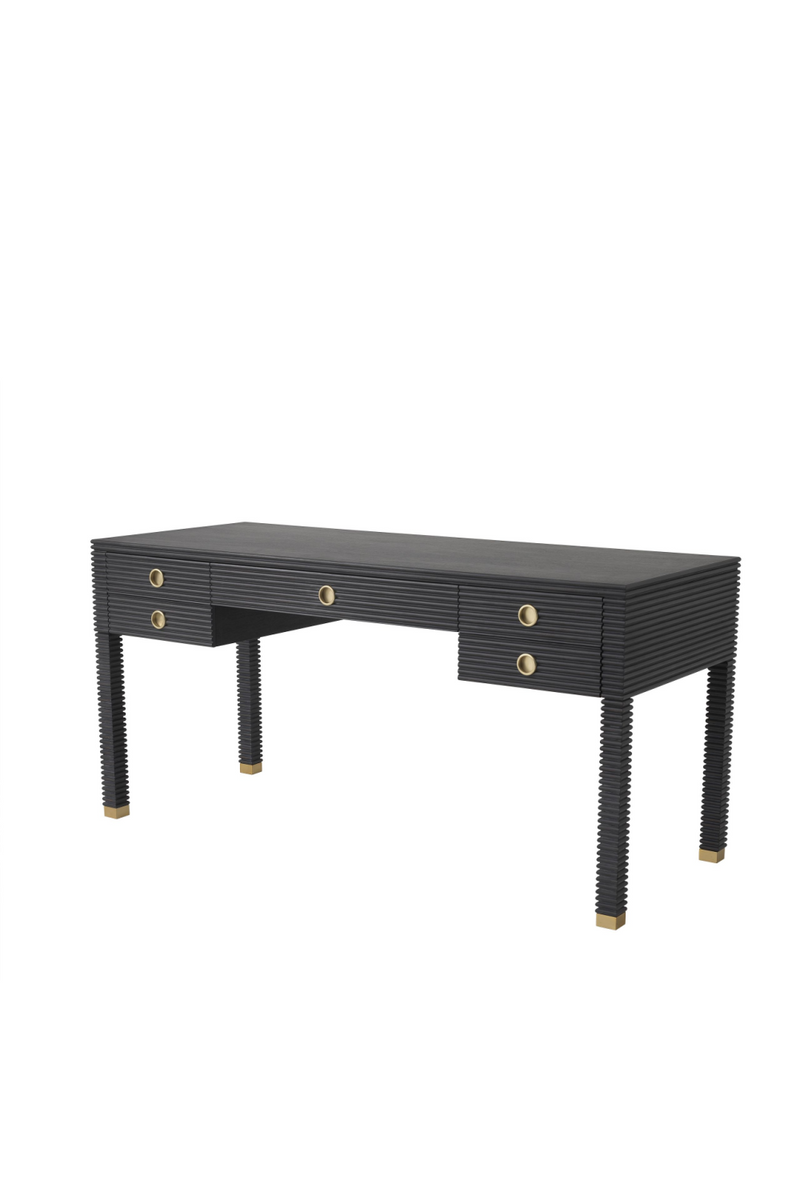 Charcoal Oak Desk | Eichholtz Dimitrios | Eichholtz Miami