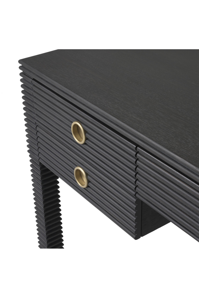 Charcoal Oak Desk | Eichholtz Dimitrios | Eichholtz Miami
